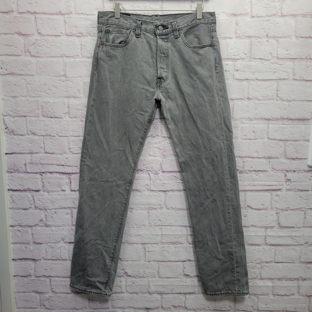 Levi's 501 Straight‎ Leg Denim Jeans Mens *30x32 Button Fly Y2K Grunge Classic